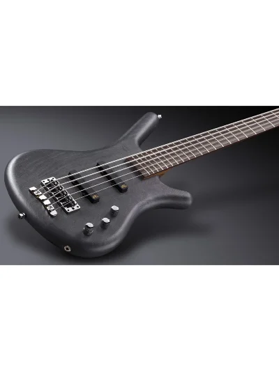 Бас-гітара Warwick Teambuilt Pro Series Corvette Ash 5-String A/A (Nirvana Black Transparent Satin)