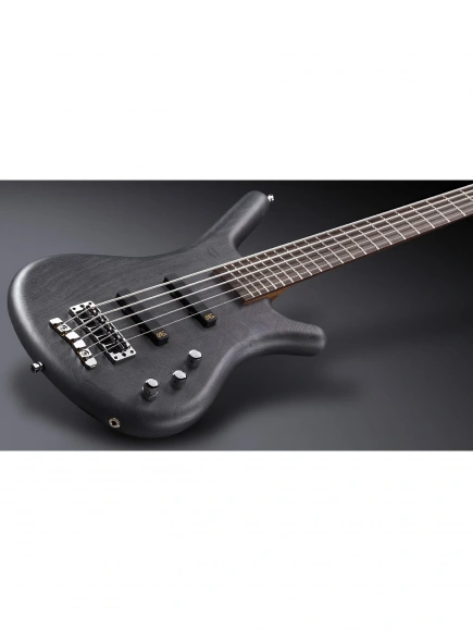 Бас-гитара Warwick Teambuilt Pro Series Corvette Ash 5-String A/A (Nirvana Black Transparent Satin)