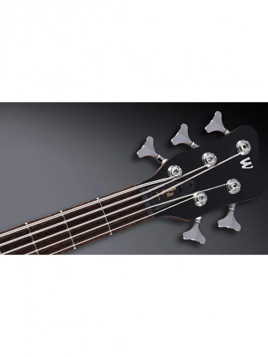 Бас-гітара Бас-гітара Warwick Teambuilt Pro Series Corvette Ash 5-String A/A (Nirvana Black Transparent Satin)