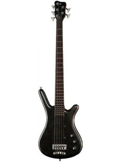 Бас-гітара Warwick Teambuilt Pro Series Corvette Ash 5-String A/A (Nirvana Black Transparent Satin)
