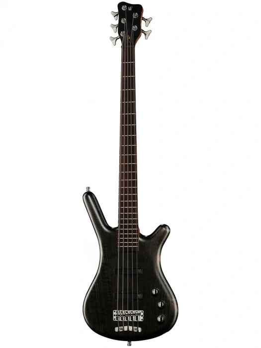 Бас-гітара Бас-гітара Warwick Teambuilt Pro Series Corvette Ash 5-String A/A (Nirvana Black Transparent Satin)