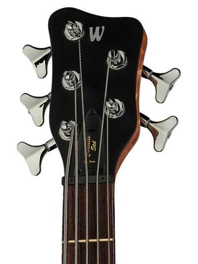 Бас-гітара Warwick Teambuilt Pro Series Corvette Ash 5-String A/A (Nirvana Black Transparent Satin)