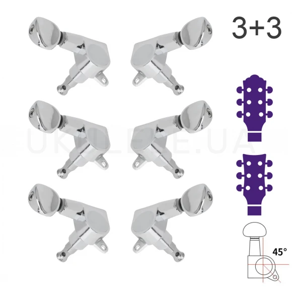 Колки Overtone MHA113 CR 3+3