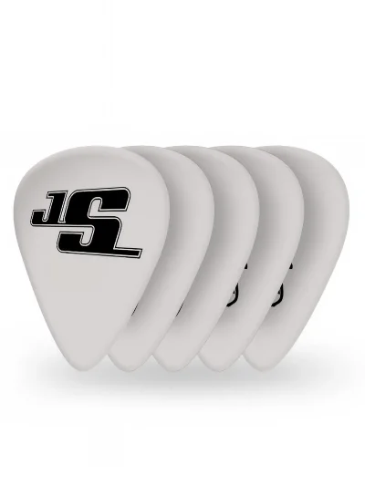 Набір медіаторів D'Addario Joe Satriani Signature White (Light Gauge)