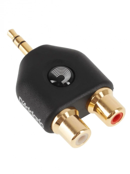 Перехідник Перехідник D'Addario PW-P047C 1/8 Inch Male Stereo to Dual RCA Female