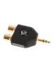 Перехідник D'Addario PW-P047C 1/8 Inch Male Stereo to Dual RCA Female