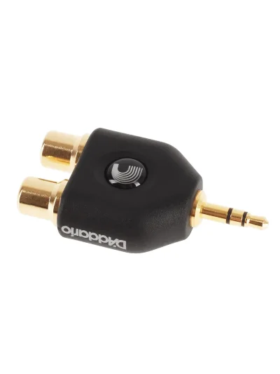 Перехідник D'Addario PW-P047C 1/8 Inch Male Stereo to Dual RCA Female