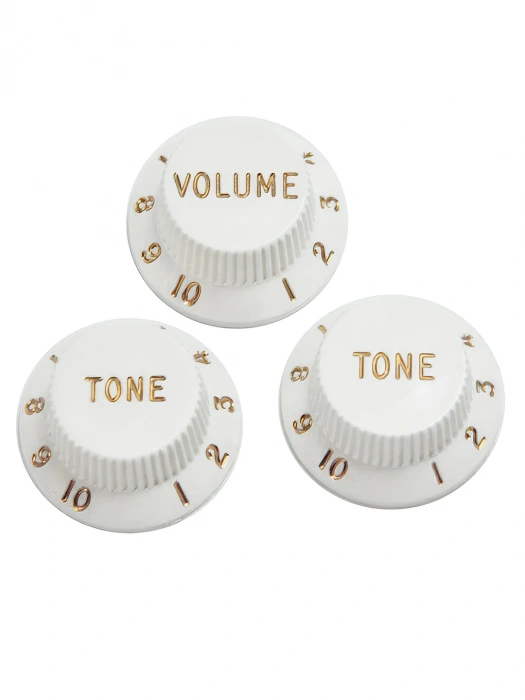 Ручка для потенціометра Ручка для потенціометра Dimarzio DM2111W Strat Knobs Set (White)