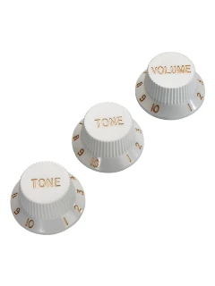 Dimarzio DM2111W Strat Knobs Set (White)
