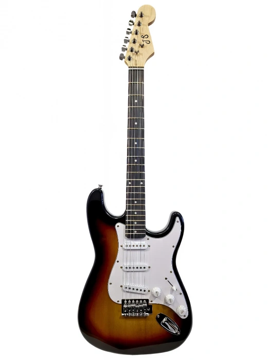 Електрогітара Електрогітара JS ST38R (3 Tone Sunburst)