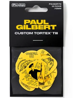 Dunlop PG462P.73 Paul Gilbert Custom Tortex TIII Pick .73mm