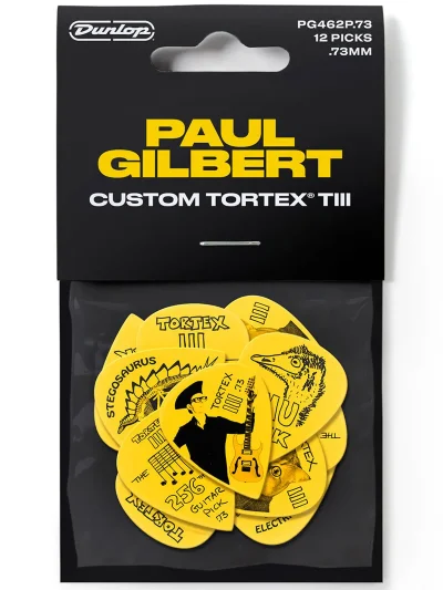 Набір медіаторів Dunlop PG462P.73 Paul Gilbert Custom Tortex TIII Pick .73mm
