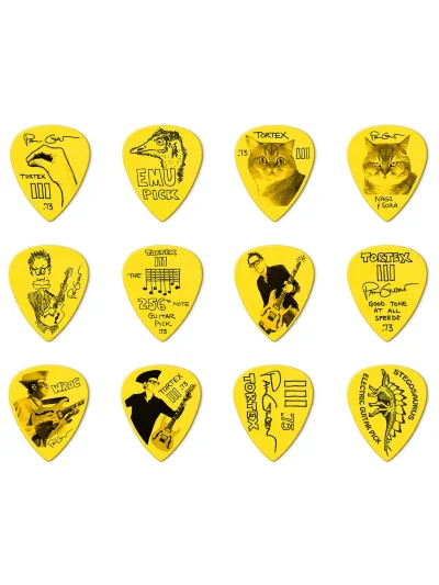 Набір медіаторів Dunlop PG462P.73 Paul Gilbert Custom Tortex TIII Pick .73mm