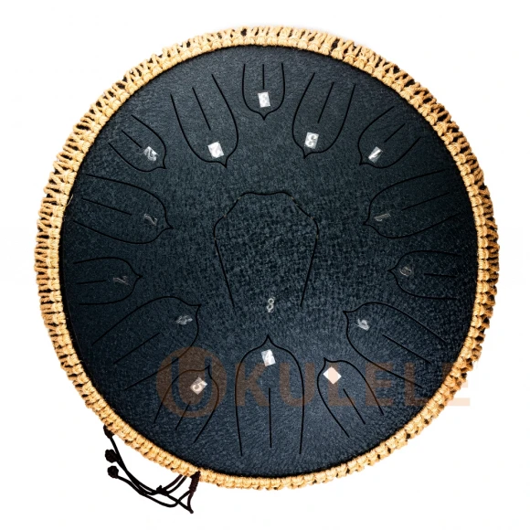 Глюкофон Hluru Huashu TSL15-14 Navy Blue Tongue Drum (15notes 14") Carbon Steel