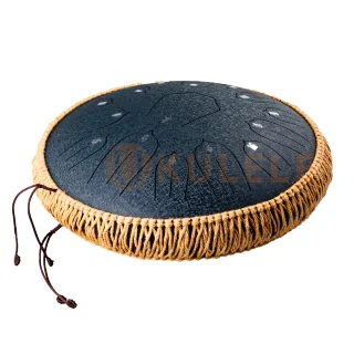 Hluru Huashu TSL15-14 Navy Blue Tongue Drum (15notes 14") Carbon Steel
