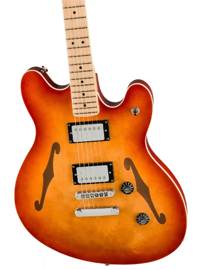 Напівакустична гітара Squier Affinity Series Starcaster Deluxe Sienna Sunburst
