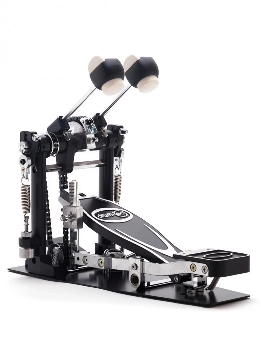 Педаль для бас-барабана Педаль для бас-барабана Maxtone DP921FB Twin Effect Bass Pedal