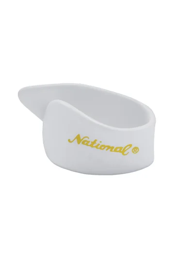 Медіатор-кіготь D'Addario National Finger Picks - White Celluloid Large 4 pack