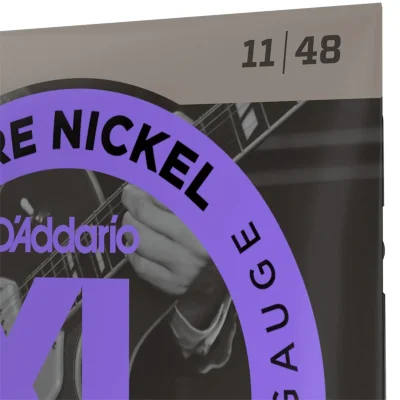 Струни D'Addario EPN115 XL Pure Nickel Blues/Jazz Rock 11-48