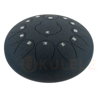 Hluru Huashu THD13-12 NavyBlue Tongue Drum (13notes 12" C major) Carbon Steel