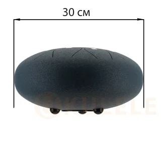 Hluru Huashu THD13-12 NavyBlue Tongue Drum (13notes 12" C major) Carbon Steel