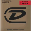 Струни Dunlop DBFS45105 Stainless Steel Flatwound Bass Strings 45-105