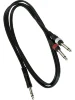 Інсертний кабель RockCable RCL20922 D4 Patch Cable - TRS Jack to 2 x TS Jack (1.5m)
