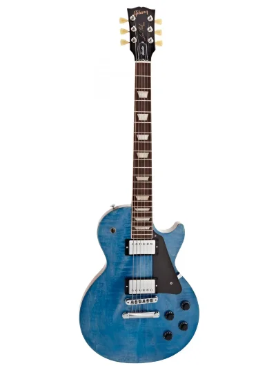 Електрогітара Gibson Les Paul Studio Figured Top Ocean Blue