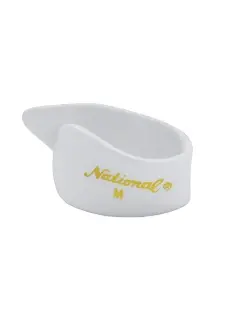 D'Addario National Finger Picks - White Celluloid Medium 4 pack