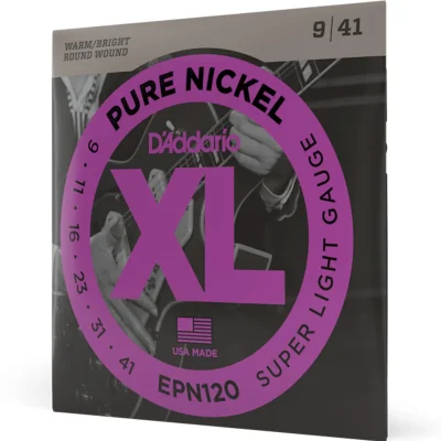 Струни D'Addario EPN120 XL Pure Nickel Super Light 09-41