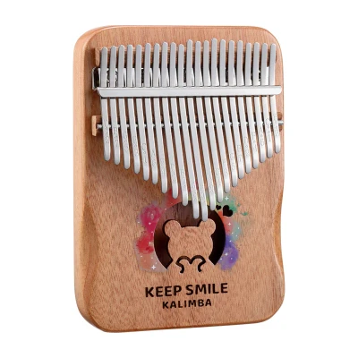 Калімба Hluru Huashu KHB21 Rainbow Bear Mahogany (21 нота, червоне дерево)