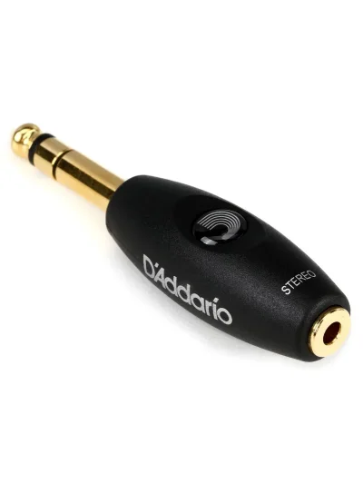 Перехідник D'Addario PW-P047E 1/4" Male to 1/8" Female Stereo Adaptor