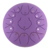 Глюкофон Hluru Huashu THD13-12 Lavander Tongue Drum (13notes 12" C major) Carbon Steel