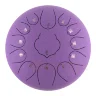 Глюкофон Hluru Huashu THD13-12 Lavander Tongue Drum (13notes 12" C major) Carbon Steel