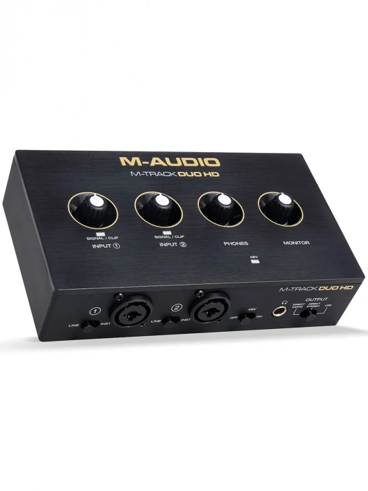 Аудіоінтерфейс Аудіоінтерфейс M-Audio M-Track Duo HD