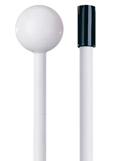 Promark FPP10 Extra Hard White Phenolic ORFF Mallet Discovery Series