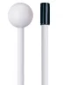 Палочки для перкусії Promark FPP10 Extra Hard White Phenolic ORFF Mallet Discovery Series