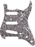 Пікгард панель Fender 11-Hole Modern-style Stratocaster S/S/S Pickguards Black Moto