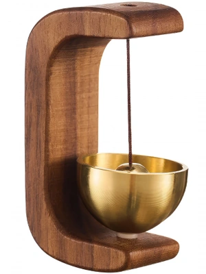 Overtone Walnut Wood Doorbell Chimes