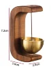Overtone Walnut Wood Doorbell Chimes
