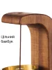 Overtone Walnut Wood Doorbell Chimes