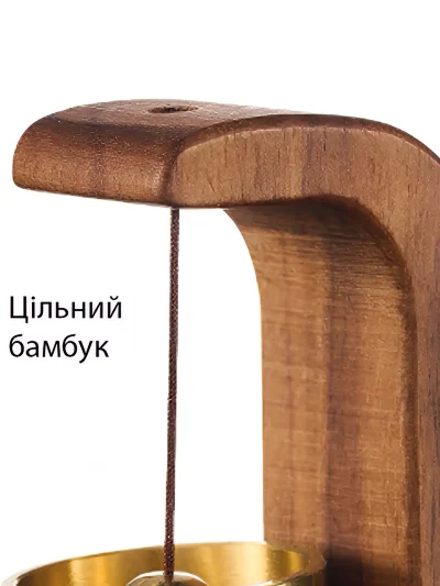 Overtone Walnut Wood Doorbell Chimes
