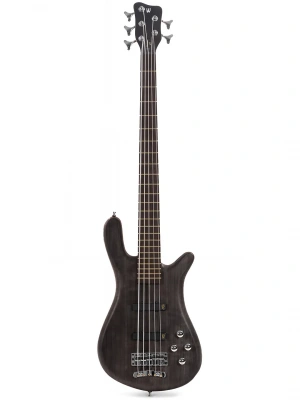 Warwick Teambuilt Pro Series Streamer LX 5-String (Nirvana Black Transparent Satin)
