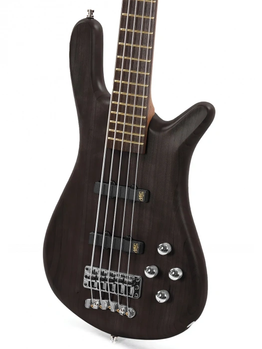 Warwick Teambuilt Pro Series Streamer LX 5-String (Nirvana Black Transparent Satin)