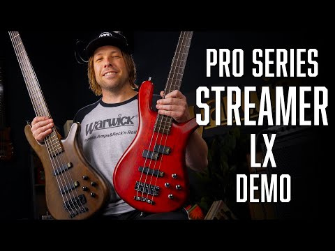 Бас-гітара Бас-гітара Warwick Teambuilt Pro Series Streamer LX 5-String (Nirvana Black Transparent Satin)