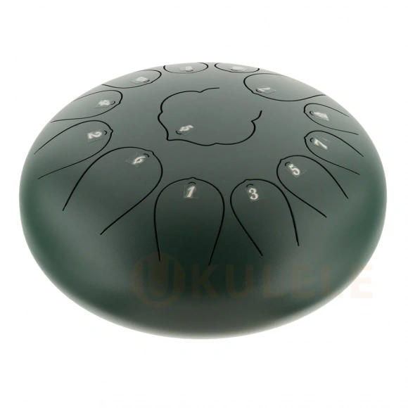 Глюкофон Hluru Huashu THD13-12 Green Tongue Drum (13notes 12" C major) Carbon Steel Глюкофон Hluru Huashu THD13-12 Green Tongue Drum (13notes 12" C major) Carbon Steel