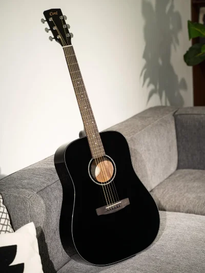 Акустична гітара Cort Earth 60 (Black Gloss)