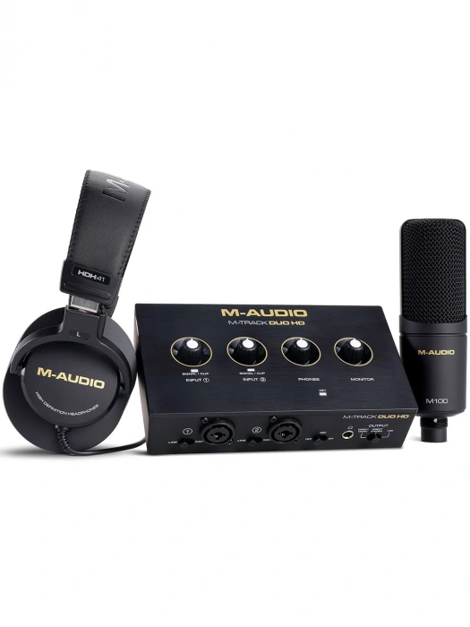 Аудіоінтерфейс Аудіоінтерфейс M-Audio M-Track Duo HD Producer Pack