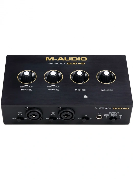 Аудіоінтерфейс Аудіоінтерфейс M-Audio M-Track Duo HD Producer Pack