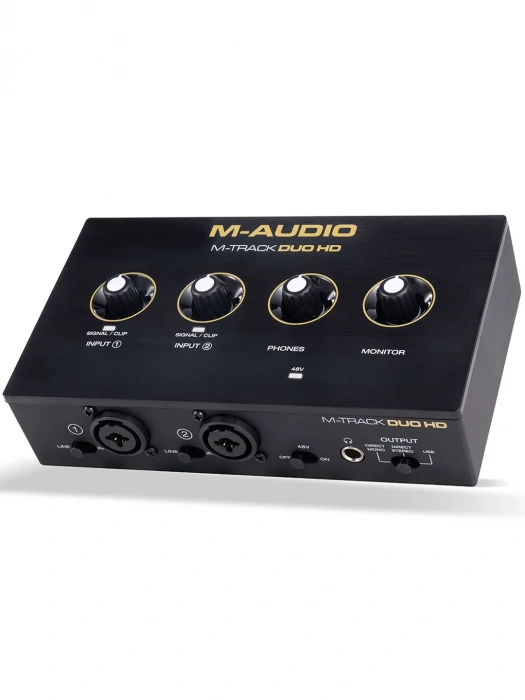 Аудіоінтерфейс Аудіоінтерфейс M-Audio M-Track Duo HD Producer Pack